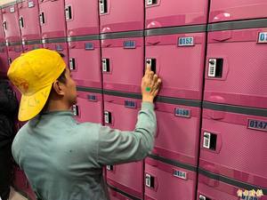 Eco Plastic Combination Lock Locker for Employee, Changing Room Locker Room - Product Image 2