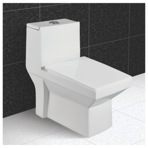 Nouvel arrivage Articles sanitaires en céramique design à bas prix Selix 8 "One Piece Toliet Wc pour salle de bain Home. - Product Image 1