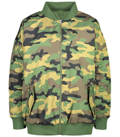 Bomber de Camouflage vert pour hommes, blouson de sécurité en Nylon