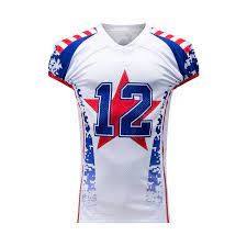 Camiseta de fútbol americano Unisex 2022 Impresión y diseño personalizados Precio al por mayor de alta calidad Uniforme de fútbol en talla XL - Product Image 4