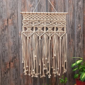 Cesta Colgante de Macramé 10F (Cuerda de Yute) - Product Image 1