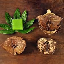 Platos de jabón de coco ecológicos, bandeja con soporte de concha de coco, plato BIODEGRADABLE, jabón barato, platos de madera con logotipo personalizado - Product Image 5