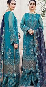 Traje Salwar Kameez Estilo Nuevo 2021 2022, Ropa de Fiesta, Shalwar Kameez para Mujer Pakistaní e India - Product Image 4