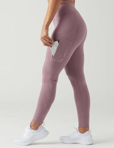 Leggings de yoga en coton pour femmes, collants, haut court, soutien-gorge, sans couture, leggings tiktok, tendance 2020 - Product Image 2