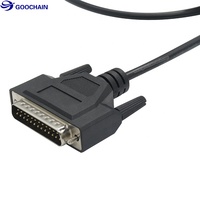Câbles DB25 vers RJ45 pour routeurs réseau CAB-CONAUX, connecteur de câble RJ45, connecteurs RJ45 pour routeur Cisco, câbles RS232 DB 25