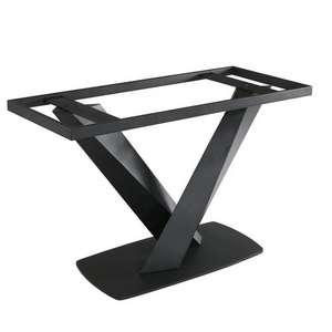 Màu Đen Kim Loại Chân Kim Loại Cơ Sở Cho Bàn Ăn Văn Phòng Bảng Kim Loại Cơ Sở Để Tùy Chỉnh - Product Image 1