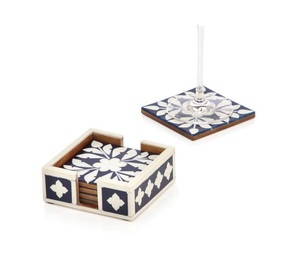 Posavasos decorativo de hueso de alta calidad, posavasos de té hecho a mano - Product Image 3
