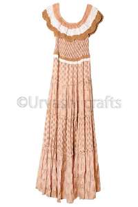 Vestido largo Vintage de los 70 con estampado Floral para mujer, vestido largo para fiesta de graduación y Noche - Product Image 2