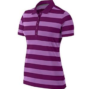 Camiseta Polo de verano de algodón 100% de alta calidad para mujer, nuevo diseño a rayas de secado rápido, transpirable, informal, de longitud corta, personalizada - Product Image 3