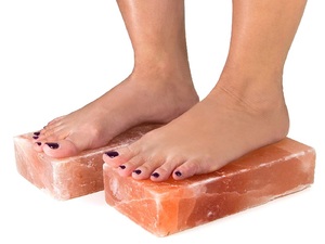 Masajeador de sal del Himalaya para pies, Desintoxicación de sal del himalaya para pies - Product Image 3