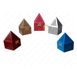 Best Selling Antique Arabic <b>Incense</b> Burner Wholesale Bakhoor Wood Burner <b>Agarwood</b> Scented Packed in Boxes by AYAANS - Product Image 5