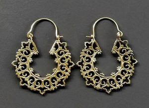 Pendientes de Aro Estilo Bohemio para Mujer, Chapados en Oro, Joyería de Moda - Product Image 3