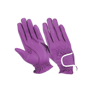 Équestre léger cuir synthétique coton et maille équitation gants d'hiver coupe-vent anti-dérapant chaud sports de course en plein air - Product Image 3