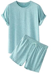 Ensemble pyjama Short Short Pyjama Fournisseurs en gros Chemise de nuit personnalisée Élégant Combo Pack Parfait pour l'extérieur du Bangladesh - Product Image 2