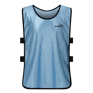 Chaleco Deportivo de Malla Personalizado Premium para Entrenamiento de Fútbol, Sin Mangas, con Logotipo Personalizado, Nombre del Equipo, Transpirable, de Secado Rápido, Ropa Deportiva para Hombre - Product Image 6