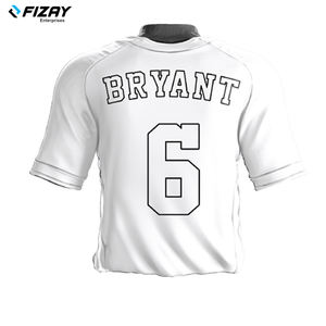 FIZAY ENTERPRISES Uniforme de Béisbol para Hombres, Ropa Deportiva de Calidad Premium, Color Blanco y Negro, Hecho a Medida, Nuevo Diseño para Jóvenes - Product Image 6