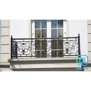 Export Company In Bulk Wrought Iron Balcony Hand Rails Railing Protection Design - Product Image 6