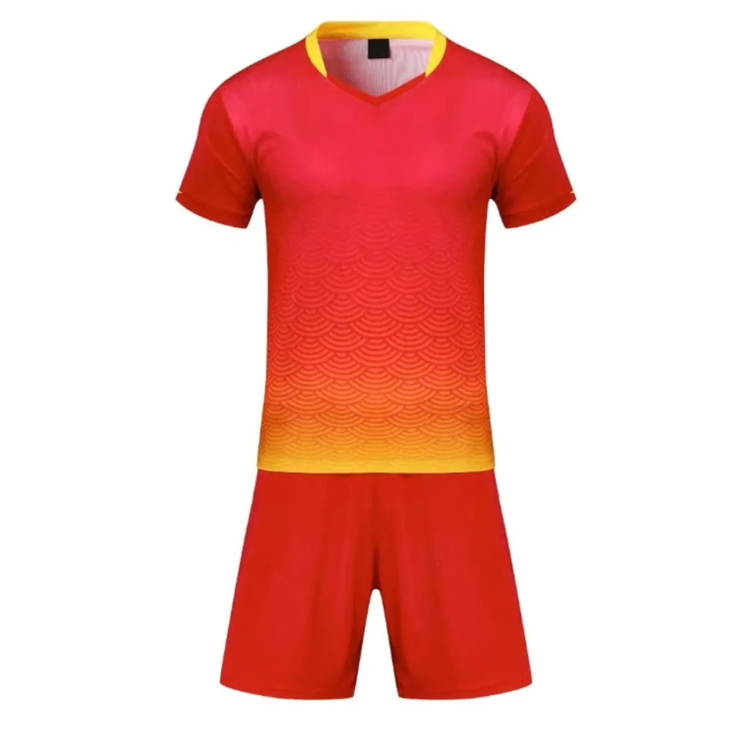 Camisa de futebol promoção da qualidade superior, uniforme de futebol de subolmação