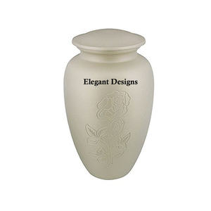 Affordable <b>Funeral</b> <b>Supplies</b> Metal Urn High Quality Handmade Designer Cremation Urn Hot Selling Luxury Cremation Urn From India - Product Image 3