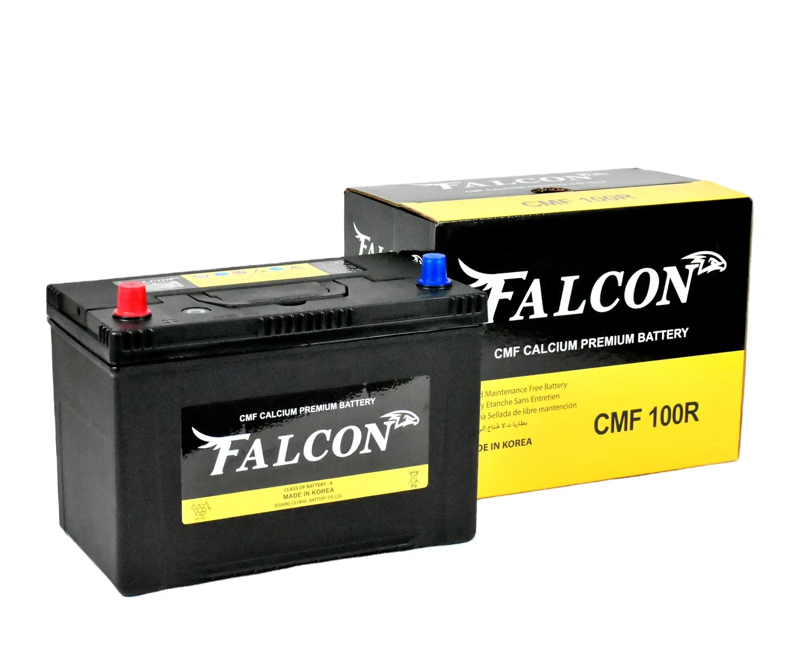 Batterie Falcon SMF 12v, 65/7ah, prix bon marché, livraison gratuite
