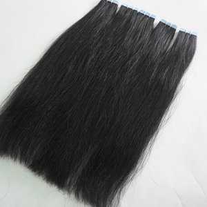 Extensions de cheveux naturels vierges Remy à bandes adhésives, couleur noir naturel, provenant du Vietnam, vente en gros - Product Image 4