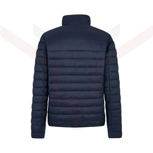 High Quality Men's <b>Duck</b> <b>Down</b> <b>Jacket</b> for Winter Puffer Quilted Coat with Stand Collar Breathable Light Fabric Pattern Decoration - Product Image 2