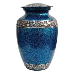 Unique Hand Pounded Tuscan Urn High Quality Hand Carving New Design Trendy Urn Hot Selling Cremation <b>Ashes</b> <b>Casket</b> - Product Image 1
