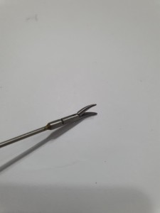 เครื่องมือสำหรับส่องกล้อง2.7มม. 4มม. 3มม. คีมหนีบกล่องเสียงด้วยกล้องจุลทรรศน์เลี้ยวซ้าย - Product Image 4