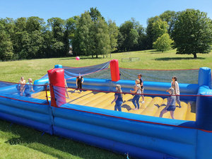 Alquiler de Equipos, <span class=keywords><strong>Cancha</strong></span> de <span class=keywords><strong>Voleibol</strong></span> Acuática Inflable para <span class=keywords><strong>Playa</strong></span> - Product Image 4