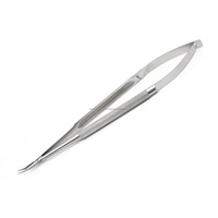 Ensemble de Micro Instruments chirurgicaux de qualité supérieure, 4 pièces, porte-aiguilles, pinces chirurgicales