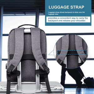 Thời Trang Tùy Chỉnh Túi Máy Tính Kinh Doanh Du Lịch Không Thấm Nước Người Đàn Ông Máy Tính Xách Tay Ba Lô Người Đàn Ông - Product Image 3