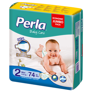 Pañales Perla Hechos en Turquía, Marca Confiable, Súper Absorbentes, Transpirables, Desechables, de Tela No Tejida, con Protección Contra Fugas, Estampados - Product Image 3