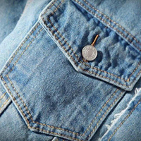Veste en jean coupe-vent pour homme de haute qualité en gros, avec doublure en fausse fourrure, polyester/coton