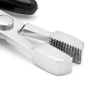 Kit de herramientas de extensión de cabello de micro anillo de salón profesional, alicates reutilizables de acero inoxidable y silicona - Product Image 4