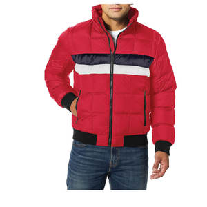 Blouson unisexe, surdimensionné, en coton et polyester, avec logo personnalisé, veste à bulles, en duvet d'oie uni, pour l'hiver - Product Image 5