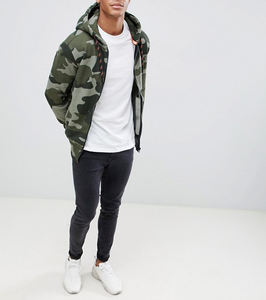 เสื้อมีฮู้ดผ้าคอตตอน100% สำหรับผู้ชายเสื้อมีฮู้ดสีล้วนสำหรับสตรีทสวมใส่สบายพิมพ์โลโก้ DTF - Product Image 4