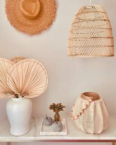 Abanico Plegable de Bambú Rústico Natural Hecho a Mano, Diseño Básico Elegante con Logotipo, Decoración de Pared Sostenible de Vietnam - Product Image 6