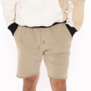 Hombres Slim Fit Terry Fleece Chándal Sudadera Con Capucha Con Corto - Product Image 3