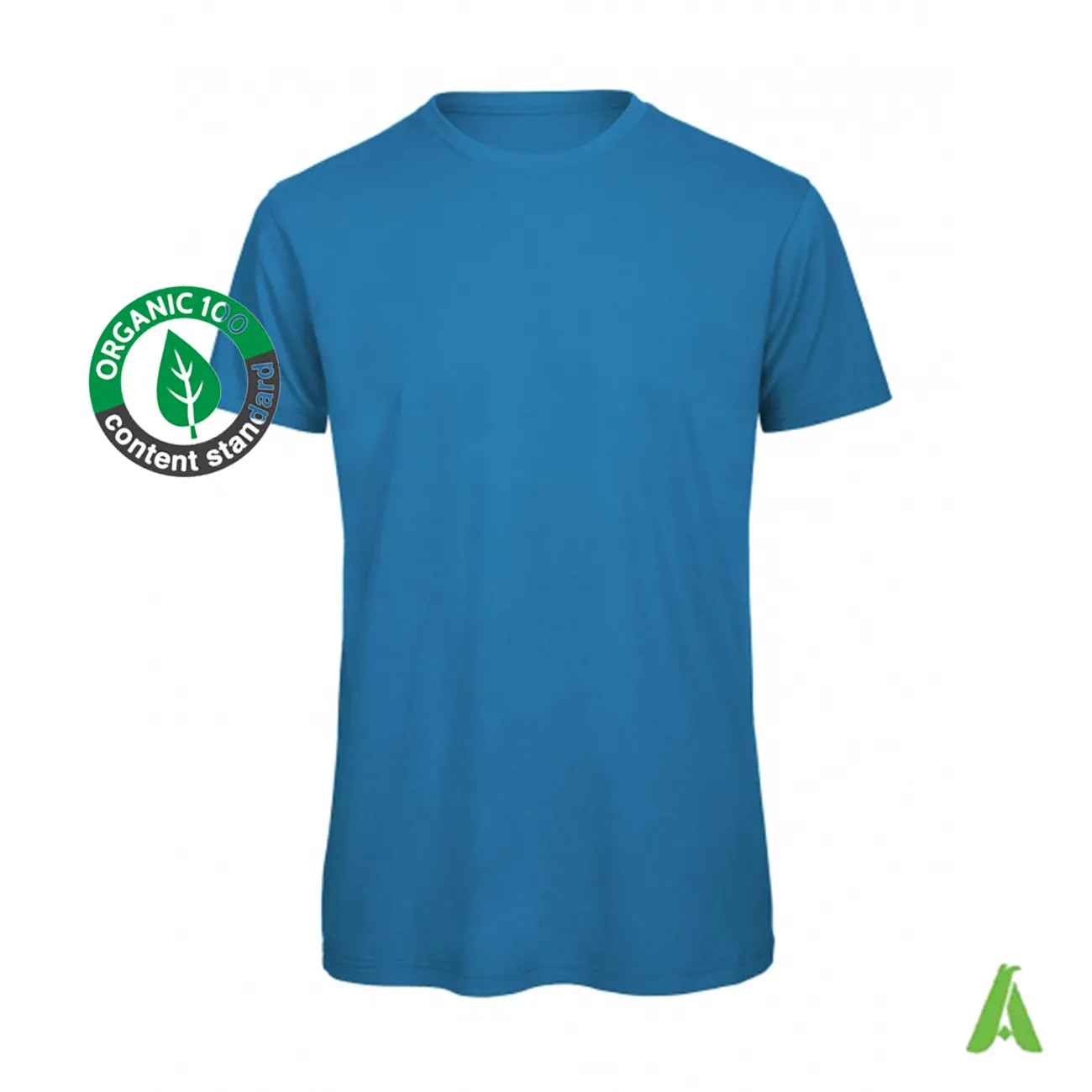 Only B2B transactions Fine workmanship superior quality organic cotton custom company logo men t-shirt embroidery print service