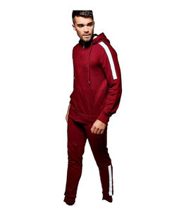 tracksuit for men slim fit boys kids velvet custom joggers sports velour unisex soccer wholesale two piece men's tracksuits set - Product Image 3