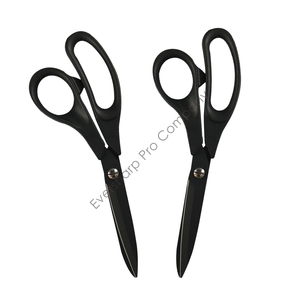 Ciseaux de tailleur droitier en acier inoxydable de haute qualité poignée souple confortable lame tranchante 8 "moderne pour couturières - Product Image 1