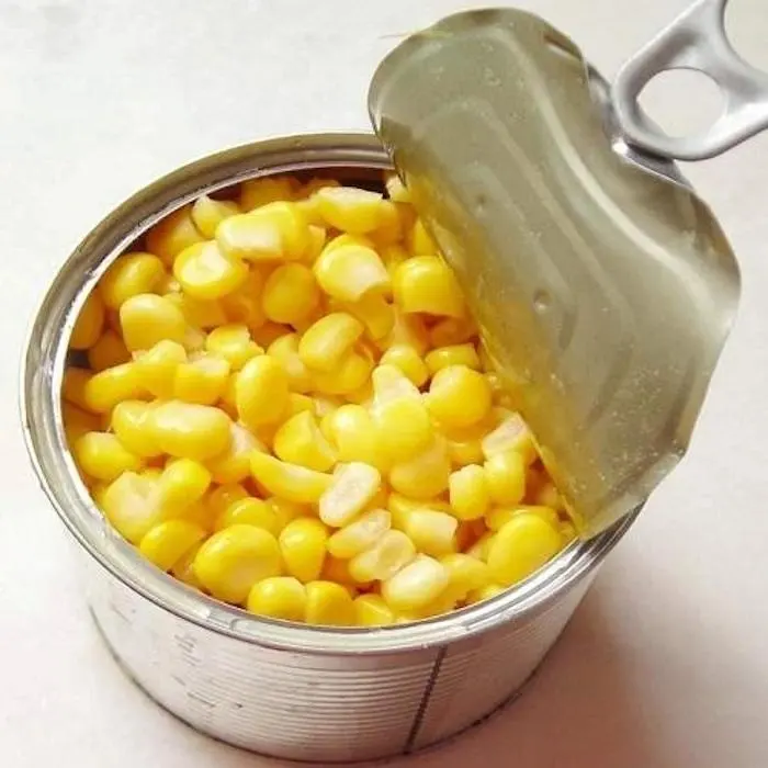 Promotion Sales Kernel Sweet Corn cans 340g,Canned Green Bamboo Shoots,Vacuum Packed Fresh Sweet Corn,Sweet corn in can 3Kg