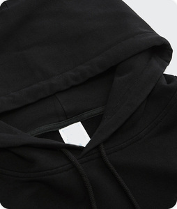 <b>Tie</b> Dye Hoodies Custom Logo Pullover Striped <b>Black</b> Blue <b>Tie</b> Dye Cotton Fleece Hoodies Unisex - Product Image 5