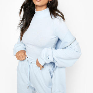 Survêtement d'hiver à logo personnalisé respirant Pakistan ensemble de jogging en polaire décontractée Taille XL Plus Size Techniques de sublimation de strass - Product Image 3