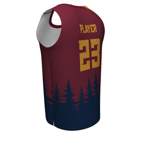 Endeavour-Camiseta y pantalones cortos de baloncesto, prenda personalizada con sublimación completa, Océano, Unisex, OEM - Product Image 2