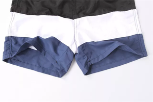Shorts de sport pour hommes grande taille, personnalisés avec logo, écologiques, décontractés, taille mi-haute élastique, en toile respirante - Product Image 4