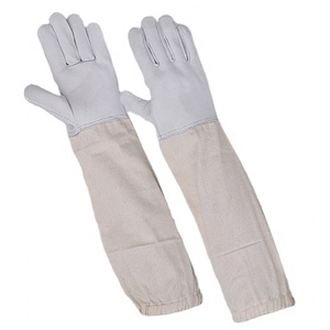 Guantes de Apicultura Industriales KOKAL SAFETY: Duraderos, de Cuero, Resistentes a Picaduras y Protectores para la Producción de Miel - Product Image 4