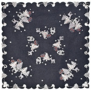 Organdy Tay Đính Cườm Thêu Bảng Vải - Product Image 3