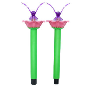 Piquet solaire en acrylique avec lampes décoratives, éclairage d'extérieur, luminaire décoratif de jardin, 14.5 pouces - Product Image 6