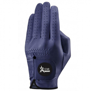 100% cuero genuino Cabretta nuevo 2025 logotipo personalizado gran oferta Super suave todo blanco Premium Cabretta guantes de cuero Golf - Product Image 1